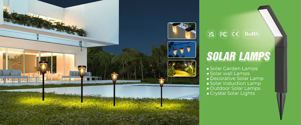 kualitas Lampu Taman Tenaga Surya pabrik