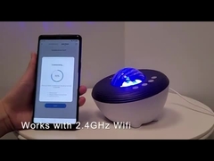 Proyektor Galaxy Bintang Bluetooth Musik ABS Teknik Bahan Plastik