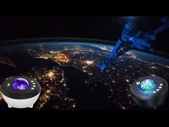 Proyektor Galaxy Bintang LED dengan Pemutaran Musik Bluetooth untuk Jarak Proyeksi 3-5m