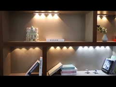 Perak Di Bawah Lemari Lampu Strip Tegangan AC 5V 1A Baterai 900mA