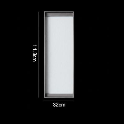 Harga yang bagus Sumber Daya Surya Lampu dinding solar 11,8 3,4 32cm Lampu luar untuk properti industri dan komersial on line
