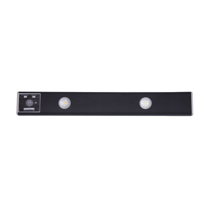 Harga yang bagus Hitam 600mAh Di Bawah Lampu Strip Kabinet 0.5W Lampu Fluks 130LM on line