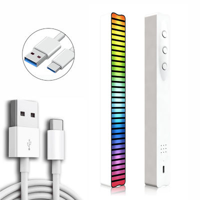 Harga yang bagus CE Desktop Atmosphere Cahaya Musik Suara RGBIC Pickup Rhythm Light on line