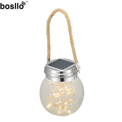 Harga yang bagus IP55 Waterproof Crystal Solar Lights Warm Light 3000k Sertifikat CE on line