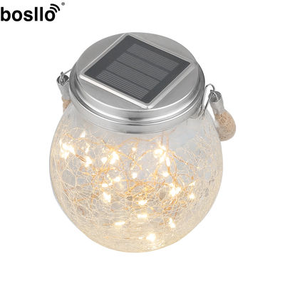 Harga yang bagus 3000K Dekorasi Lampu Surya Lampu bertenaga surya Dengan Tutup Plastik Kaca on line