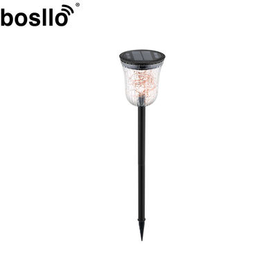 Harga yang bagus Lampu Surya Dekoratif Luar Ruang Bahan ABS Dengan Silikon Monokristalin on line
