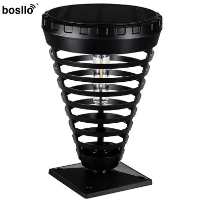 Harga yang bagus IP65 Waterproof Solar Powered Security Light Hitam Sertifikat CE on line