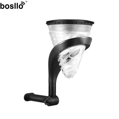 Harga yang bagus Custom Crystal Lampu Surya LED ABS + PC Lampu Taman Surya Luar Ruangan on line
