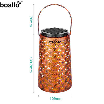 Harga yang bagus Rohs Ukca Lampu Surya Luar Ruang Lampu Surya Luar Ruang Cahaya Putih 6000K Amber 1600K Suhu Warna on line
