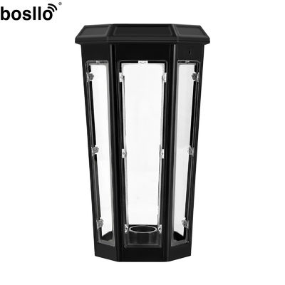 Harga yang bagus Solusi Pencahayaan Luar Ruangan Lampu Taman Surya Waktu pengisian 6-8 jam Fluks cahaya 10lm on line