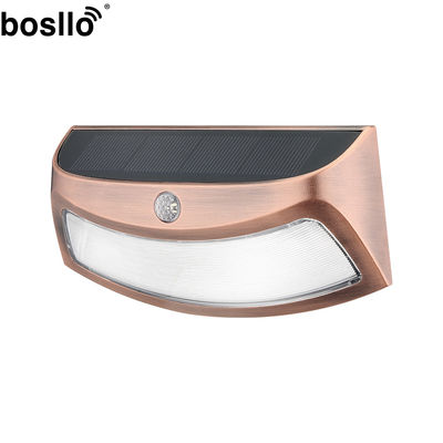 Harga yang bagus Fungsi Malam Otomatis Lampu Dinding Surya dengan Waktu Pengisian 6-8 Jam dan Panel Surya Silikon Monokristalin on line