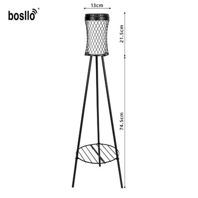 Harga yang bagus Waterproof Solar Floor Lamp For Garden NIMH Rechargeable Battery and Solar Powered Outdoor Lights on line