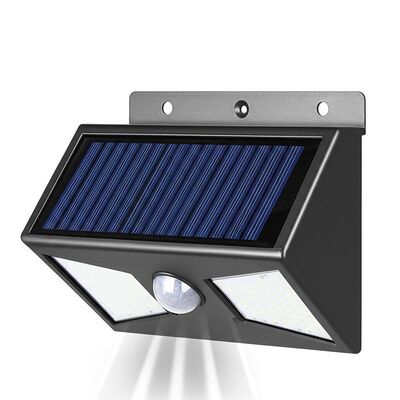 Harga yang bagus Motion Sensor Solar Powered Wall Lights Outdoor Waterproof LED Security Lighting for Garden Pathway Driveway Fence and Patio on line